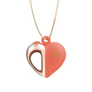 Wearable Necklace Vibrator Pink Rose Gold Usb Rechargeable