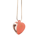 Wearable Necklace Vibrator Pink Rose Gold Usb Rechargeable