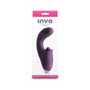 Inya Caprice Purple Usb Rechargeable Vibrator With Clitoral Thumper
