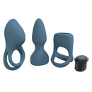 Loveline Pleasure Kit Usb Rechargeable Male Kit 3 Piece Set