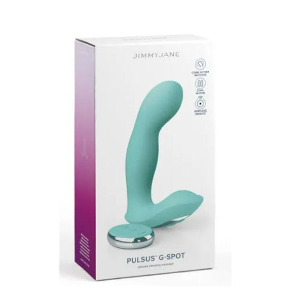 Pulsus Gspot Teal 15Cm Usb Rechargeable Vibrator With Wireless Remote