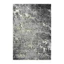 Viera Luxurious Contemporary Charcoal Rug 80Cmx130Cm