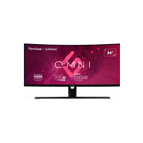 Viewsonic 34 Inches Curved 3440 X 1440 144Hz Gaming Monitor