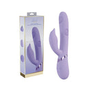 Vive Pallina Purple 25 Cm Usb Rechargeable Tapping Rabbit Vibrator