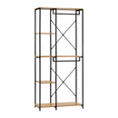 Large Open Wardrobe Hanging Rail 5 shelves
