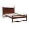 Bed Frame King Single Size Wooden Walnut Witton
