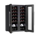 Wine Cooler Fridge Compressor Dual Zone Cellar Chiller Home 24 Bottles