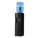 Water Cooler Dispenser Stand 22L Bottle Black with 2 Filter