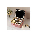 Wellcare Travel Makeup Bag Pink