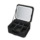 Wellcare Cosmetic Bag With 7X Mirror And Led Light