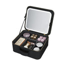 Wellcare Cosmetic Bag With 7X Mirror And Led Light