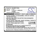 Cameron Sino Cs Wkp130Sl 2500Mah Battery For Wiko P130 Mobile