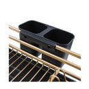 1 Tier Kitchen Sink Dish Rack Cup Plates Drying Drainer Rack Storage
