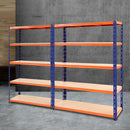 2.4Mx1.8M Garage Shelving Warehouse Rack Pallet Racking Storage Blue