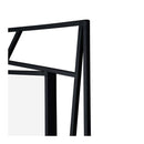 Wall Accent Mirror Rectangular Vanity Decorative Wood Frame 60x90cm