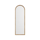 Wood Frame Bathroom Vanity Wall Mounted Arched