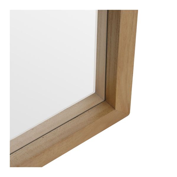 Wood Frame Bathroom Vanity Wall Mounted Arched