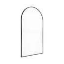 Stainless Steel Framed Arched Wall Mounted Bathroom Vanity