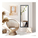 Wall Mounted Dressing Mirror With Hanging Hooks For Bedroom