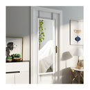 Wall Mounted Dressing Mirror With Hanging Hooks For Bedroom
