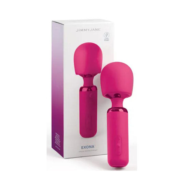 Jimmyjane Exona Pink Usb Rechargeable Massage Wand