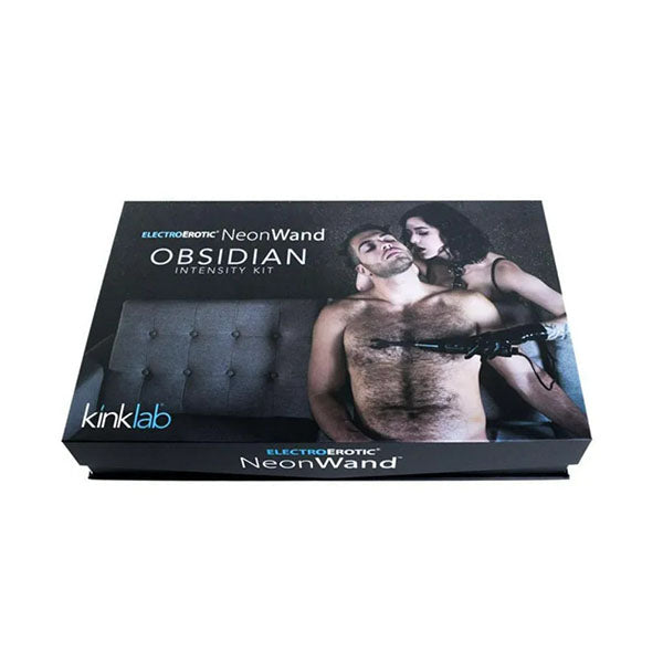 Kinklab Obsidian Neon Wand Intensity Kit E Stim Kit 3 Piece Set