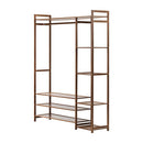 Wardrobe Organiset With Display Shelves Open Clothes Rack