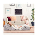 Wedge Pillow Set With Machine Washable Velvet Cover For Pregnancy Nap
