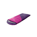Sleeping Bag Kid 172Cm Camping Hiking Thermal Pink