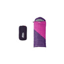 Sleeping Bag Kid 172Cm Camping Hiking Thermal Pink