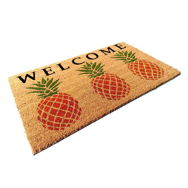 Welcome Pineapple Door Mat