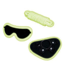 Whipsmart Glow In The Dark 4Pc Strapon Set Glow In Dark