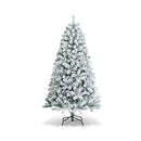 White Artificial Holiday Christmas Tree With 600 Pvc Tips