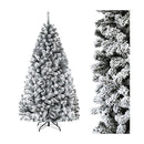 White Artificial Holiday Christmas Tree With 600 Pvc Tips