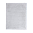 Soft Polyester Pony White Rectangle Rug 80Cmx250Cm