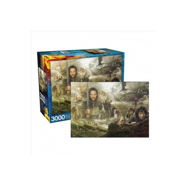 Lord Of The Rings Saga 3000 Piece Puzzle