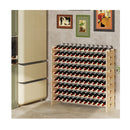 108 Bottles Wine Rack 9 Tiers Modular Wine Bottle Holder Natural