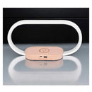 Wireless Phone Charger Table Lamp With Clock