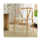 Wishbone Dining Chairs Ratter Seat Solid Wood Frame Cafe Lounge Chair