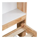 Wooden Bed Frame Shelf Headboard Mattress Base