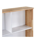 Wooden Bed Frame Shelf Headboard Mattress Base