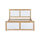 Wooden Bed Frame With 2 Storage Drawer Double Mattress Base