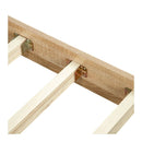 Wooden Bed Frame With Headboard Mattress Bed Base Platform