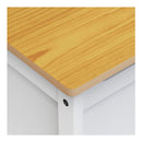 2 In 1 Kids Toys Storage Bench Box Wooden Chair