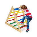 Wooden Colorful Climbing Triangle Ladder For Kids Room Living Room