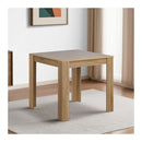 Wooden Dining Table 2 To 4 Seater 80cm Square Oak Kitchen Desk