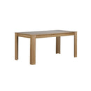 Wooden Dining Table 6 To 8 Seater 160cm Rectangle Oak Kitchen