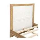 Wooden Bed Frame With Headboard Mattress Bed Base Platform
