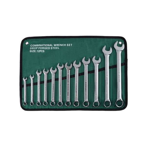 Ratchet Gear Spanner Set Chrome Vanadium Wrench Hand Tool Kit