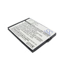 Cameron Sino Cs Du1000Sl 2000Mah Battery For Htc X7500 Phone